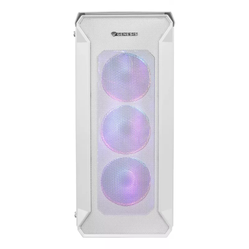 GENESIS Irid 505 ARGB Midi Tower Baltas
