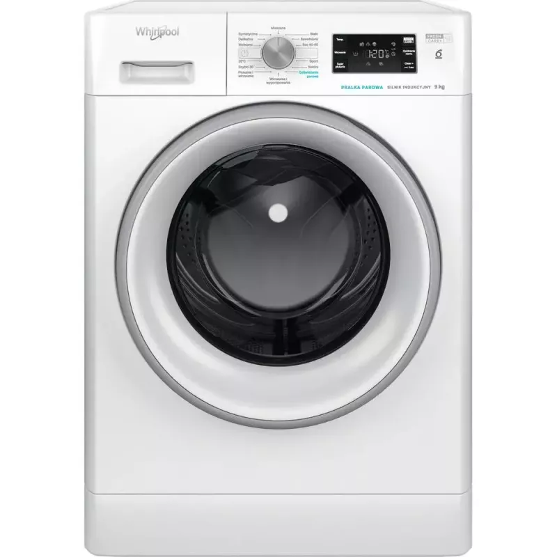 Whirlpool FFB 9258 SV PL skalbyklė su priekiniu pakrovimu 9 kg 1200 RPM balta