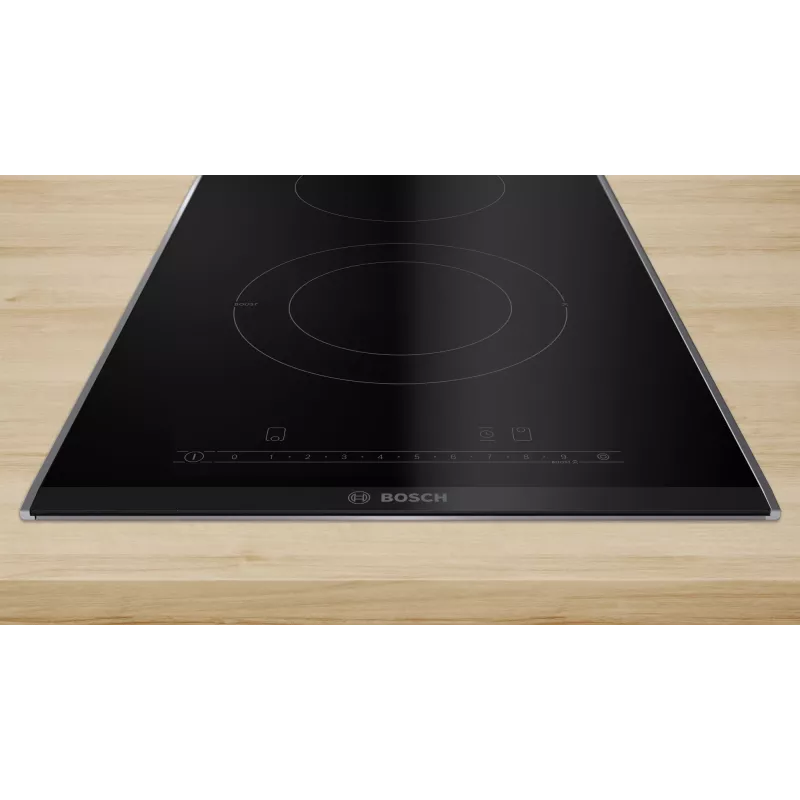 Bosch Serie 6 PKF375FP2E kaitlentė Juoda Įmontuojama 30 cm Keraminė 2 zonos