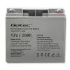 Qoltec 53066 UPS baterija švino rūgšties sandari 12 V 20 Ah