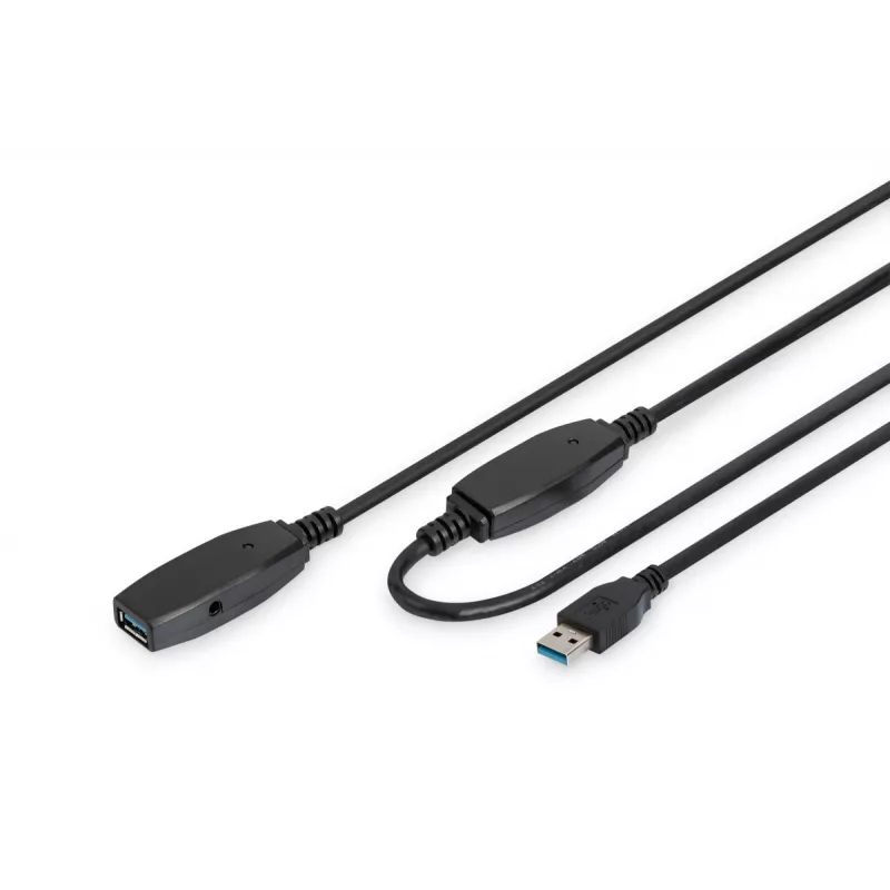 Aktyvus USB 3.0 ilginimo laidas Digitus DA-73105 10 m