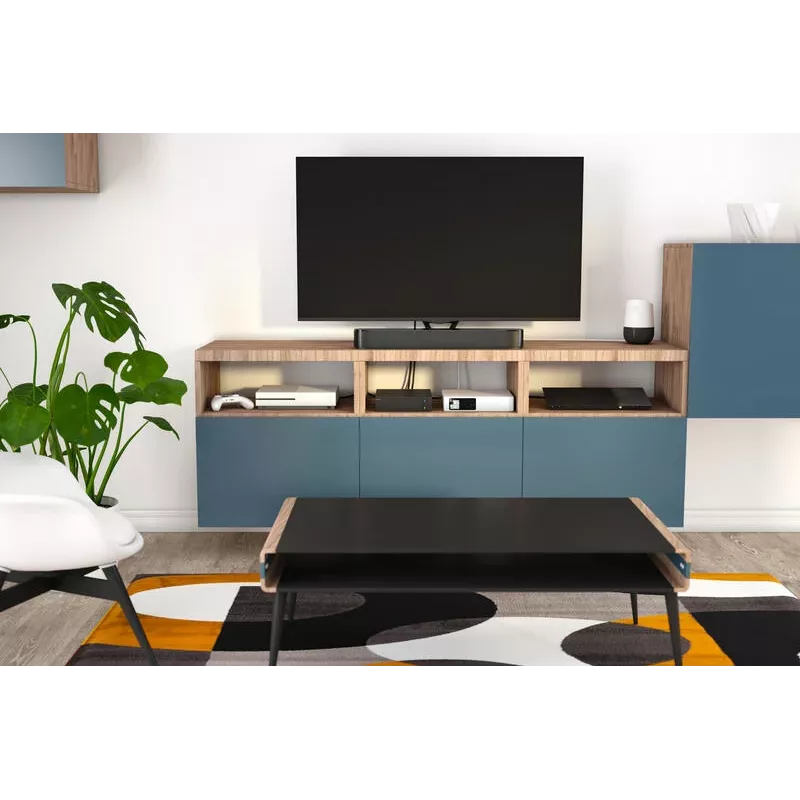 Legrand 049430 ilgintuvas 2 m 8 kištukinių lizdų Vidiniam naudojimui Juoda