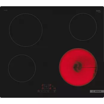 Bosch Serie 4 PKE611BB2E kaitlentė Juoda Įmontuojama 60 cm Keraminė kaitlentė 0 zonos