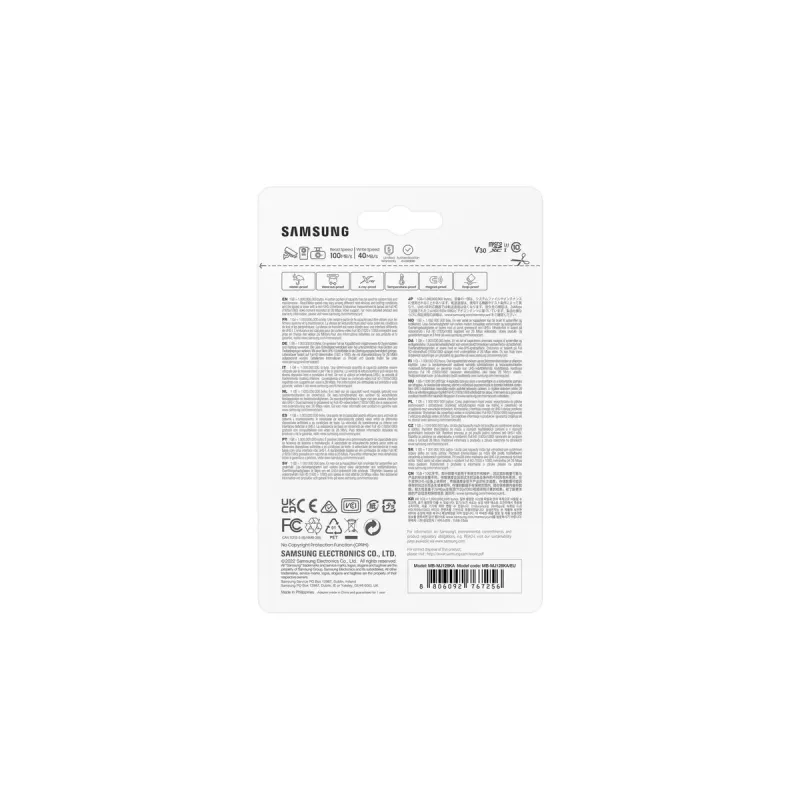 Samsung MB-MJ128K 128 GB MicroSDXC UHS-I Class 10 atminimo kortelė