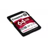 Kingston Technology 64GB Canvas React Plus SDXC UHS-II 300R/260W U3 V90 – atminties kortelė Full HD/4K/8K