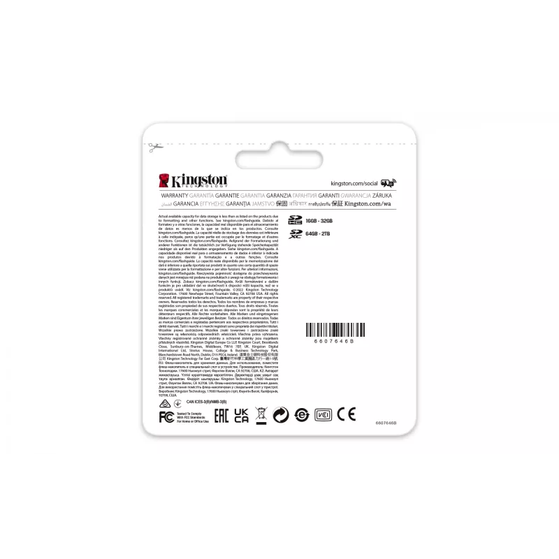 Kingston Technology 64GB Canvas React Plus SDXC UHS-II 300R/260W U3 V90 – atminties kortelė Full HD/4K/8K