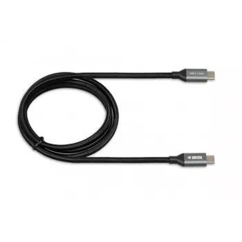 USB-C į USB-C laidas IBOX IKUMTC31G2 USB 3.2 Gen 2, 1 m, juodas