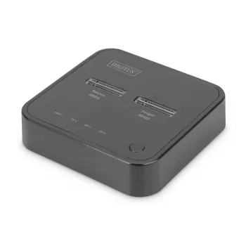 Digitus Dual M.2 NVMe SSD dokavimo stotelė USB-C su neprisijungus klonavimo funkcija