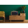 Nešiojamas radijas Adler AD 1184 su DAB+/FM/AM skaitmeniniu imtuvu, Bluetooth 5.0, 15W, SD/USB, žadintuvu, juodas/medis