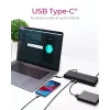 ICY BOX IB-DK2245AC USB 3.2 Gen 1 (3.1 Gen 1) Type-C dokavimo stotelė, juoda