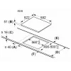 Bosch PIE611BB5E indukcinė kaitlentė juoda įmontuojama 60 cm 4 zonos
