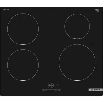 Bosch PIE611BB5E indukcinė kaitlentė juoda įmontuojama 60 cm 4 zonos