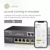 Zyxel GS1915-8 valdomas L2 Gigabit Ethernet (10/100/1000) jungiklis, juodas