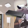 Zyxel GS1915-8 valdomas L2 Gigabit Ethernet (10/100/1000) jungiklis, juodas