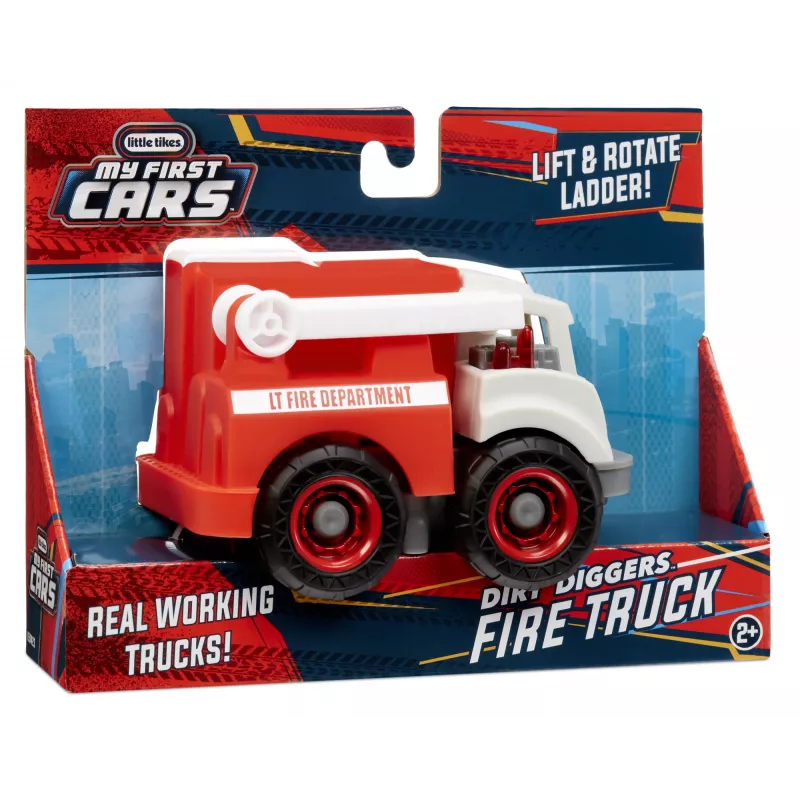 Little Tikes Dirt Diggers Minis – Gaisrinis automobilis, raudonai baltas, nuo 2 metų