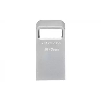 Kingston DataTraveler 64GB Micro 200MB/s metalinis USB 3.2 Gen 1 atmintukas