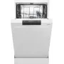 Laisvai pastatoma indaplovė Gorenje GS520E15W balta – 9 komplektų, 47 dB, 448×600×845 mm, 9 L/ciklas