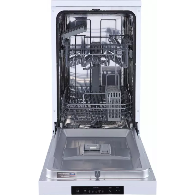 Laisvai pastatoma indaplovė Gorenje GS520E15W balta – 9 komplektų, 47 dB, 448×600×845 mm, 9 L/ciklas