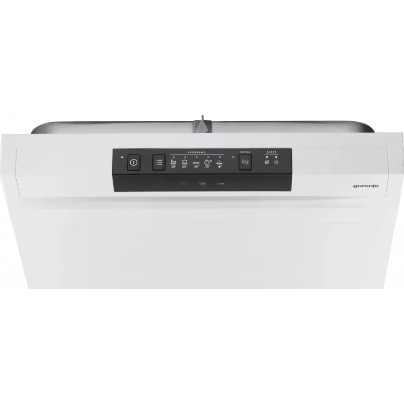 Laisvai pastatoma indaplovė Gorenje GS520E15W balta – 9 komplektų, 47 dB, 448×600×845 mm, 9 L/ciklas