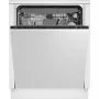 Beko BDIN38521Q visiškai įmontuojama indaplovė, 15 vietų, 44 dB