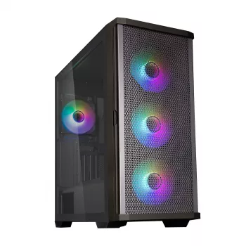 Kompiuterio korpusas Zalman Z10 DUO Midi Tower Juodas