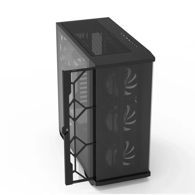 Kompiuterio korpusas Zalman Z10 DUO Midi Tower Juodas