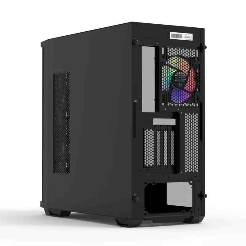 Kompiuterio korpusas Zalman Z10 DUO Midi Tower Juodas