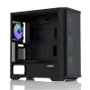 Kompiuterio korpusas Zalman Z10 DUO Midi Tower Juodas