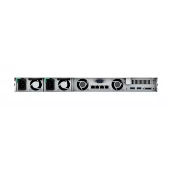 SYNOLOGY Rack Station RS822RP+ 1U 4 lizdų NAS serveris be diskų su pertekliniu maitinimo šaltiniu