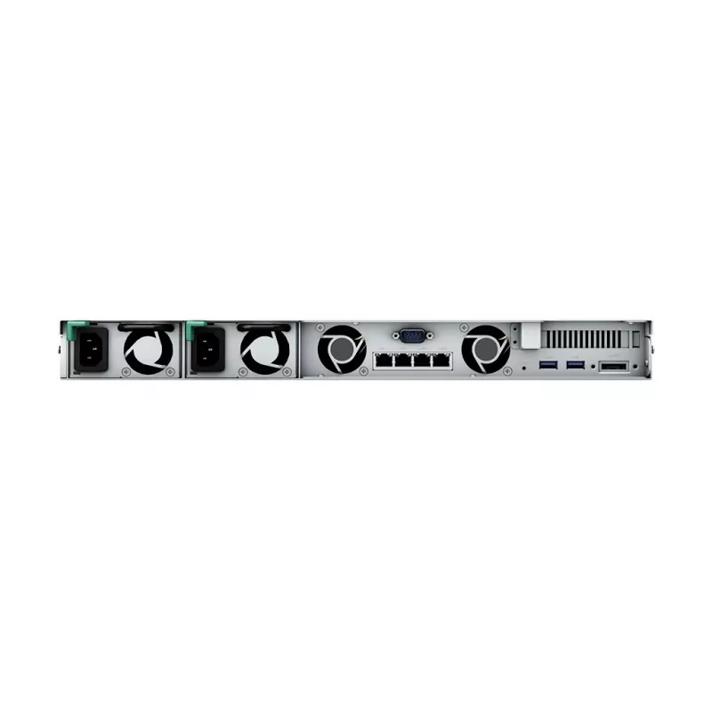 SYNOLOGY Rack Station RS822RP+ 1U 4 lizdų NAS serveris be diskų su pertekliniu maitinimo šaltiniu