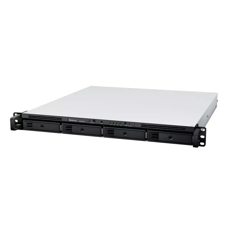 SYNOLOGY Rack Station RS822RP+ 1U 4 lizdų NAS serveris be diskų su pertekliniu maitinimo šaltiniu