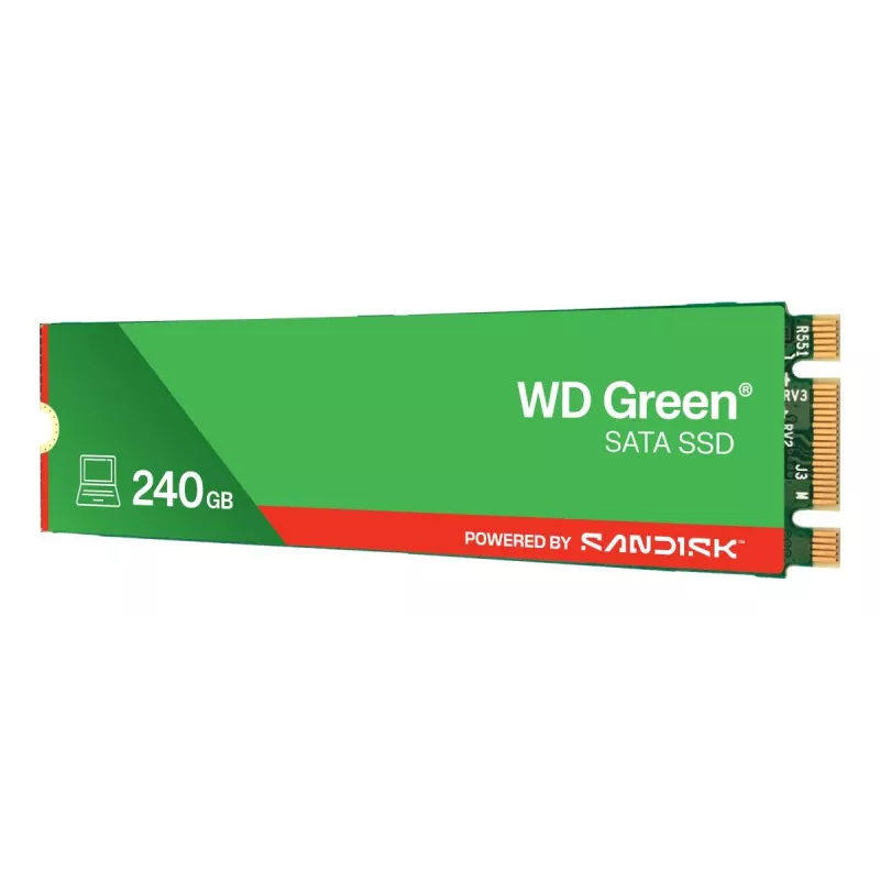 WESTERN DIGITAL SSD WD Green 240GB SATA 6Gb/s M.2 2280