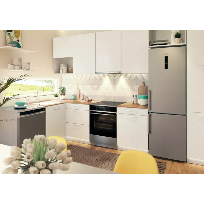 Įmontuojamas gartraukis Gorenje TH62E3X, aliuminio filtras, vidutinis triukšmo lygis