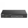 D-Link DGS-1100-10MPV2 valdomas L2 Gigabit Ethernet (10/100/1000) jungiklis su PoE, 1U, juodas
