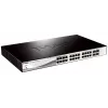 D-Link DGS-1210-28P valdomas L2 gigabitinis Ethernet (10/100/1000) jungiklis su PoE 1U