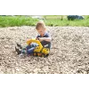 LENA EcoActives ekskavatorius 04211 plastiko-medžio kompozitas juoda pilka geltona