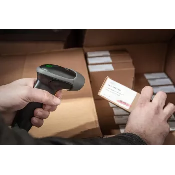 DIGITUS 2D brūkšninių kodų skaitytuvas QR kodams Bluetooth su laikikliu
