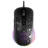 Žaidimų pelė DEFENDER SHEPARD GM-620L – optinė, dešinei rankai, iki 12800 DPI, 6–7 mygtukai, USB Type-A, juoda, 1,7 m laidas