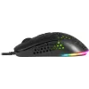 Žaidimų pelė DEFENDER SHEPARD GM-620L – optinė, dešinei rankai, iki 12800 DPI, 6–7 mygtukai, USB Type-A, juoda, 1,7 m laidas