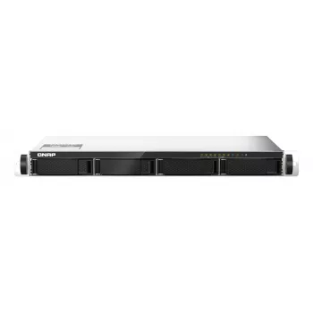 QNAP TS-435XEU NAS stovo formos (1U) Marvell CN9131 4 GB DDR4 0 TB QNAP QTS Juoda, Pilka