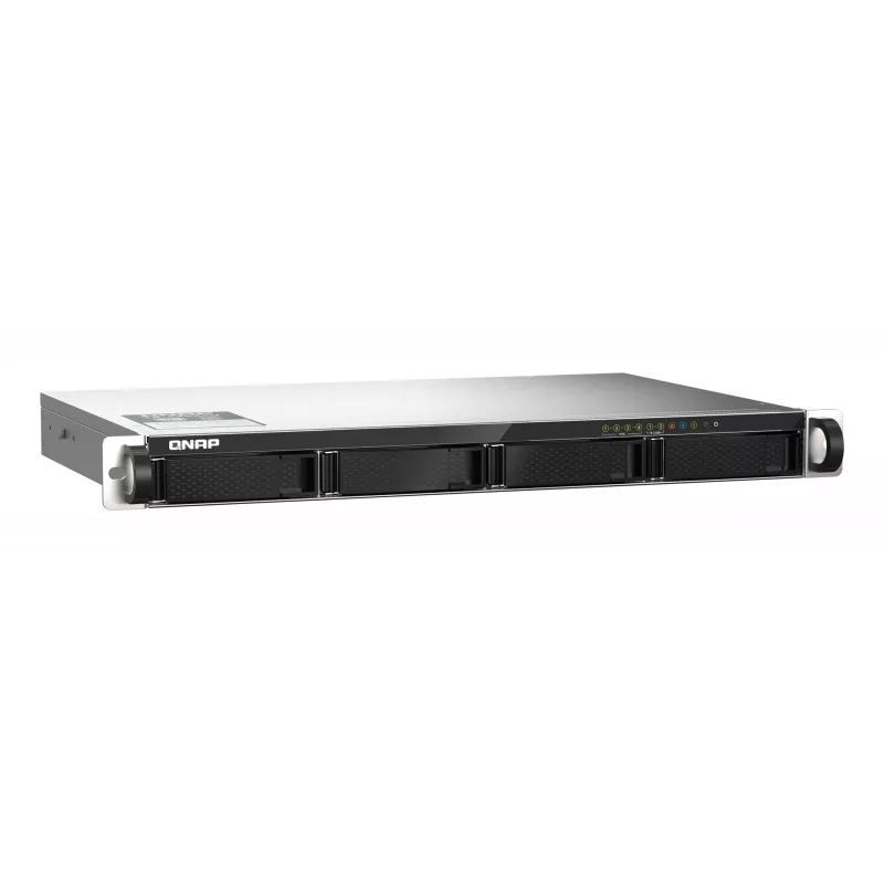 QNAP TS-435XEU NAS stovo formos (1U) Marvell CN9131 4 GB DDR4 0 TB QNAP QTS Juoda, Pilka