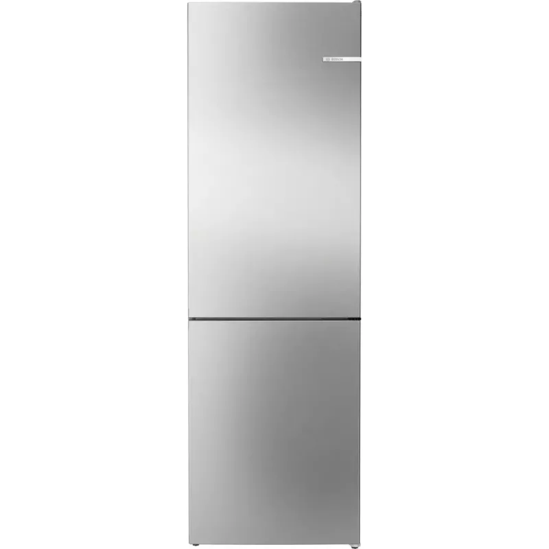 Šaldytuvas-šaldiklis Bosch Serie 4 KGN362IDF, laisvai pastatomas, 321 L (218 L šaldytuvas / 103 L šaldiklis), nerūdijantis plienas, šaldiklis apačioje