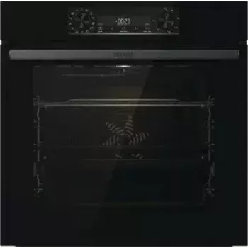 Įmontuojama orkaitė Gorenje BOS6737E06FBG – 77 L, daugiafunkcė, EcoClean, garai, konvekcija, mechaninis valdymas, 59,5×59,5 cm, juoda