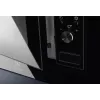 Įmontuojama solo mikrobangų krosnelė Electrolux LMS2203EMK, 700 W, 5 galios lygiai, 24,5 cm padėklas, LED ekranas, nerūdijančio plieno vidus, juoda