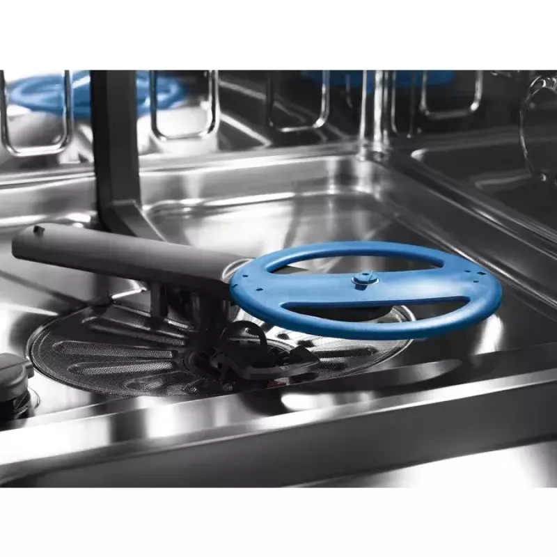 Indaplovė Electrolux EES848200L pilnai įmontuojama — 14 komplektų, 46 dB, AirDry, 8 programų, pilno dydžio 60 cm