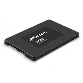 2,5 colio SATA III SSD Micron 5400 PRO 3,84 TB — 3D TLC NAND, 6 Gbit/s, HW AES