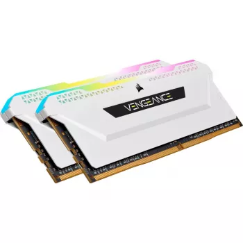 CORSAIR Vengeance RGB Pro SL 32GB (2x16GB) DDR4 3200MHz C16 balta atminties rinkinys