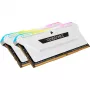 CORSAIR Vengeance RGB Pro SL 32GB (2x16GB) DDR4 3200MHz C16 balta atminties rinkinys