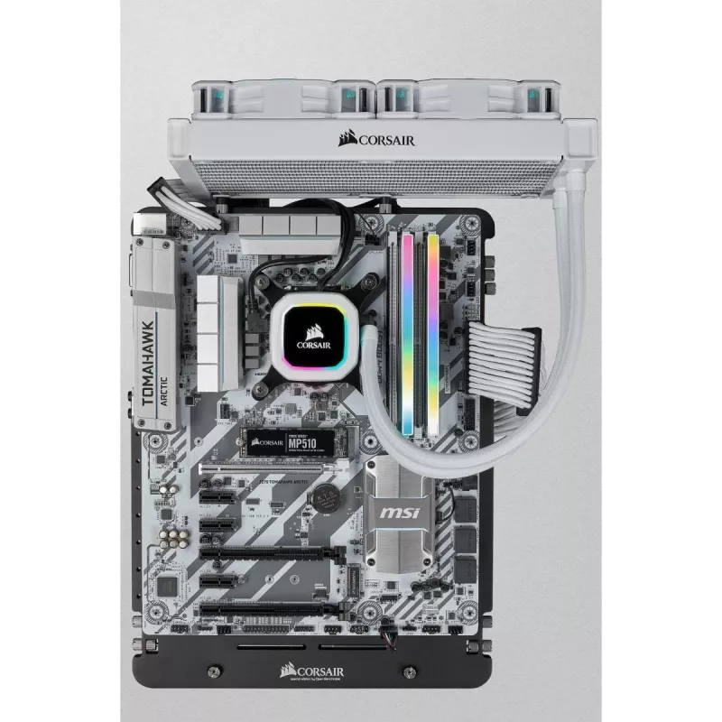 CORSAIR Vengeance RGB Pro SL 32GB (2x16GB) DDR4 3200MHz C16 balta atminties rinkinys