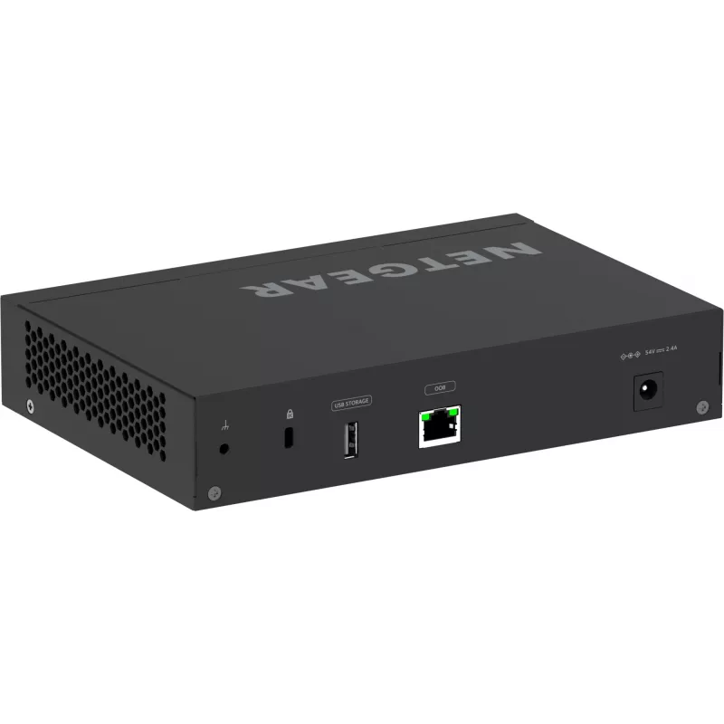 Valdomas tinklo jungiklis NETGEAR GSM4210PD-100EUS 8x1G PoE+ 110W 1xSFP